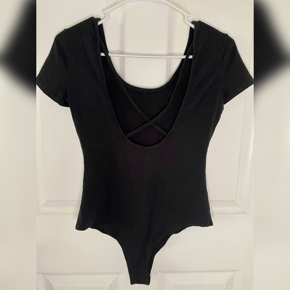 Cross-Back Body Suit - Picture 2 of 5